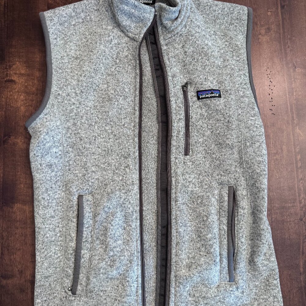 Patagonia Men’s Better Sweater Vest – Small, Grey